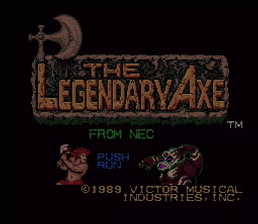 jeu Legendary Axe, The